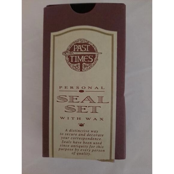 Past Times brand Personal Seal Set with Wax Letter “N” - Picture 1 of 3